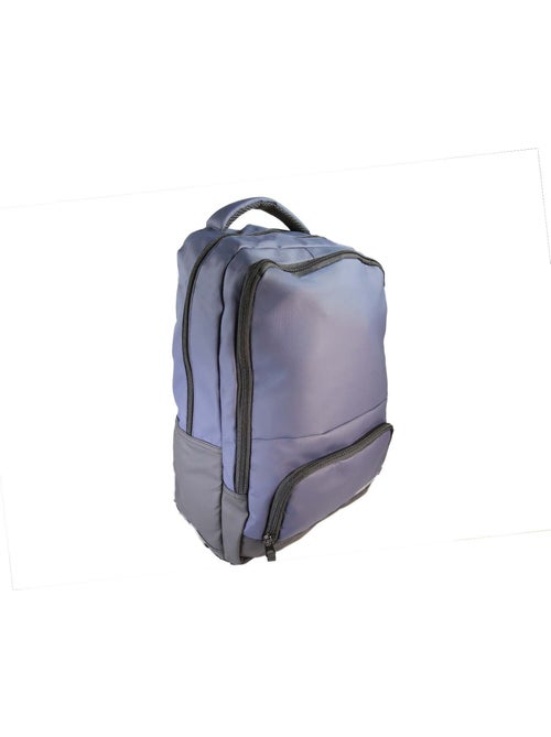 Mochila escolar Offshore azul marino 2 compartimentos con cremallera - Kiabi
