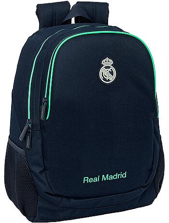 Mochila escolar real madrid con licencia 23 l poliéster 44 x 32 x 16