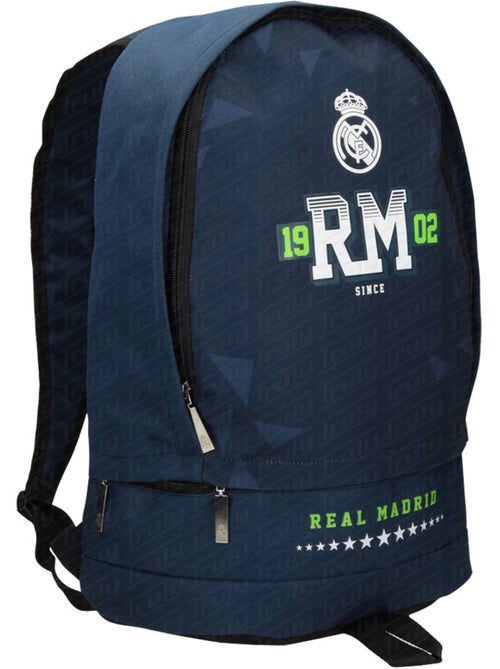 Mochila escolar real madrid de tejido efecto trenzado - Kiabi Mochila escolar real madrid de tejido efecto trenzado - Kiabi