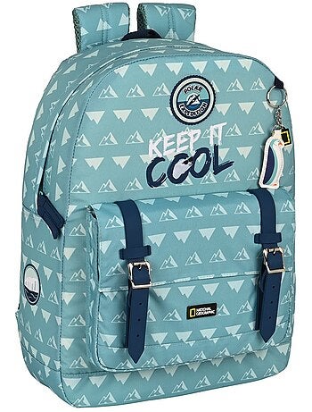 Mochila escolar reciclado 14 l national geographic safta