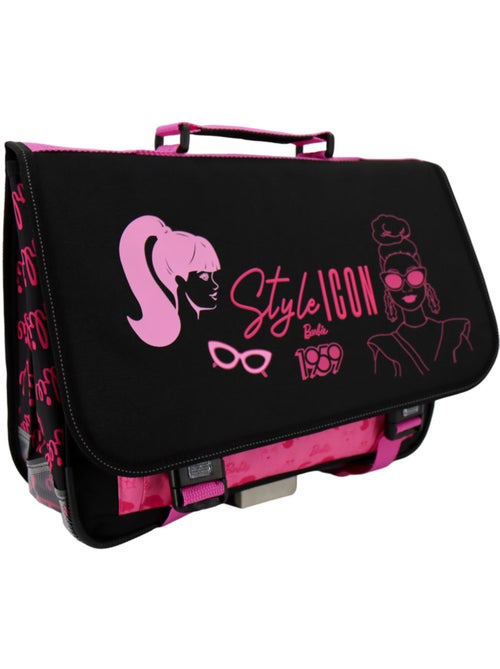 Mochila escolar rectangular barbie style icon de tejido estampado - Kiabi