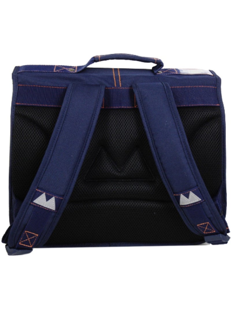 Mochila escolar rectangular – be visible 35 cm – infantil – poids plume Azul marino - Kiabi