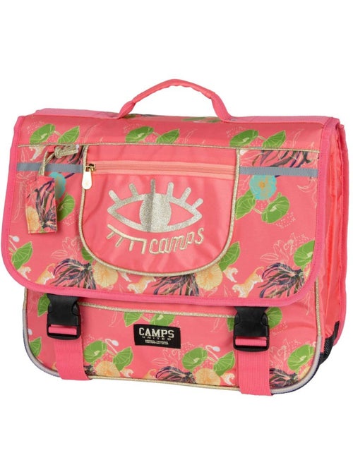 Mochila escolar rectangular camps sintética con motivo floral - Kiabi Mochila escolar rectangular camps sintética con motivo floral - Kiabi