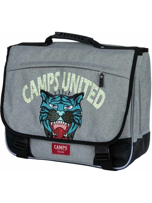 Mochila escolar rectangular camps united de tejido con motivo de tigre - Kiabi