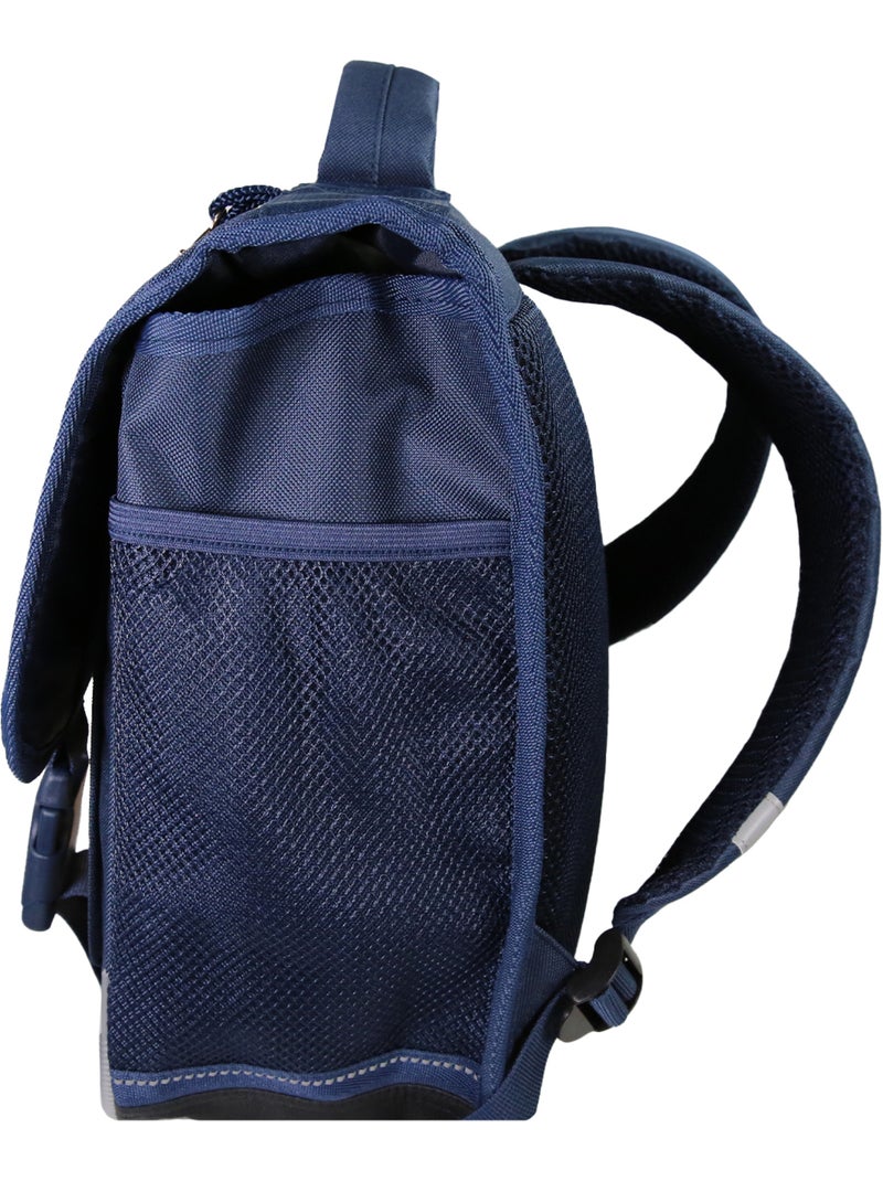 Mochila escolar rectangular – cybel unicornio 38 cm Azul marino - Kiabi