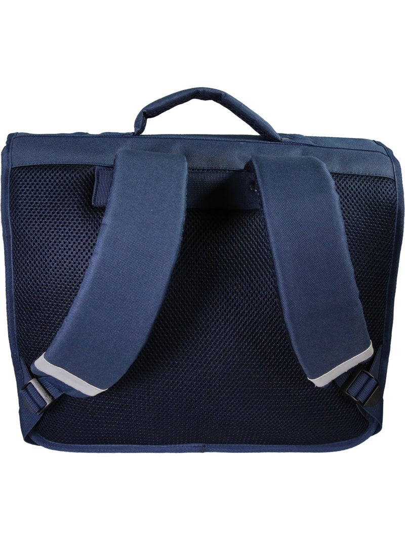 Mochila escolar rectangular – cybel unicornio 38 cm Azul marino - Kiabi