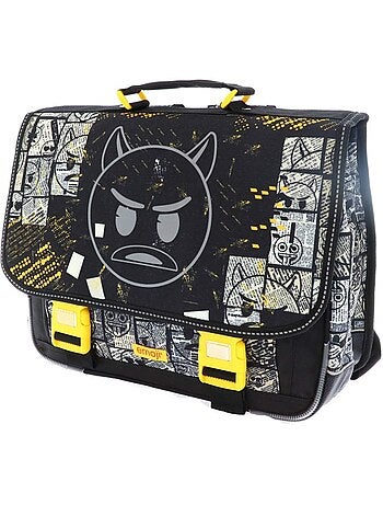 Mochila escolar rectangular emoji devil ideal para primaria 41 cm