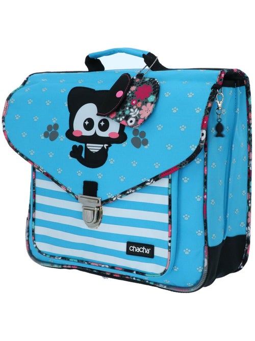Mochila escolar rectangular infantil 36 cm 'chacha' – motivo gato 2 compartimentos - Kiabi Mochila escolar rectangular infantil 36 cm 'chacha' – motivo gato 2 compartimentos - Kiabi