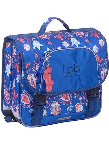 Mochila escolar rectangular infantil cachemire 38 cm - 2 compartimentos - les petites bombes