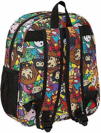 Mochila escolar rectangular infantil harry potter con frontal 3d termoformado de eva