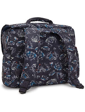Mochila escolar rectangular infantil kipling codie m jungle fun race 38 cm - calidad premium