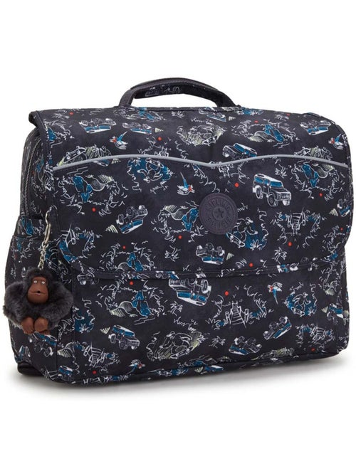 Mochila escolar rectangular infantil kipling codie m jungle fun race 38 cm - calidad premium - Kiabi
