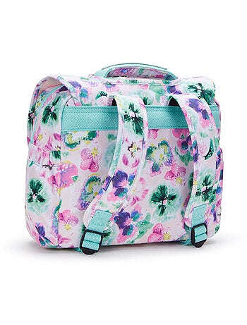 Mochila escolar rectangular infantil kipling codie s fleurs d'eau 30 cm - calidad premium