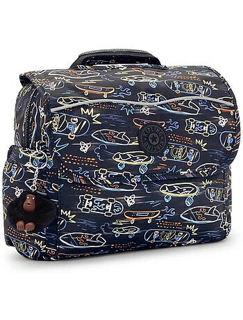 Mochila escolar rectangular infantil kipling codie s neon skate 30 cm