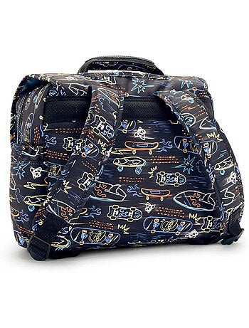 Mochila escolar rectangular infantil kipling codie s neon skate 30 cm