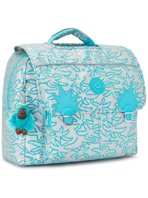 Mochila escolar rectangular infantil kipling iniko metallic palm 40 cm - calidad premium - Kiabi Mochila escolar rectangular infantil kipling iniko metallic palm 40 cm - calidad premium - Kiabi