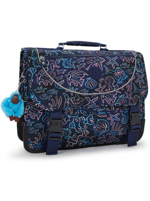 Mochila escolar rectangular infantil kipling preppy disco fish 41 cm - 3 compartimentos - Kiabi Mochila escolar rectangular infantil kipling preppy disco fish 41 cm - 3 compartimentos - Kiabi