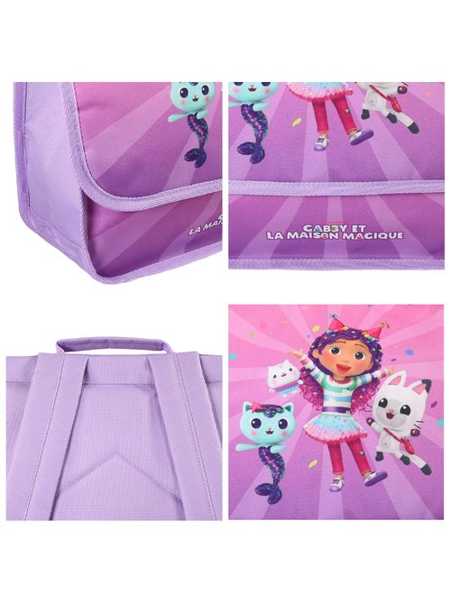 Mochila escolar rectangular infantil la casa de muñecas de gabby magic house 32 cm 1 compartimento - Kiabi Mochila escolar rectangular infantil la casa de muñecas de gabby magic house 32 cm 1 compartimento - Kiabi