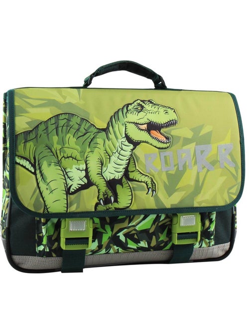Mochila escolar rectangular kid'z bag de poliéster con t-rex estampado - Kiabi