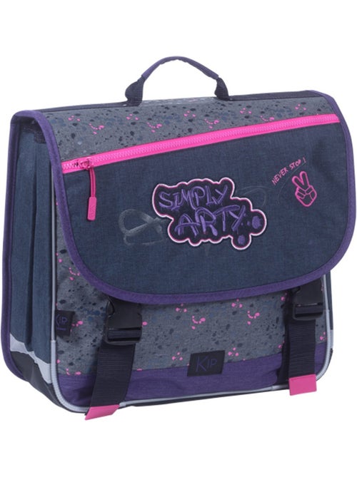 Mochila escolar rectangular kip textil estructurado estampado 2 compartimentos - Kiabi Mochila escolar rectangular kip textil estructurado estampado 2 compartimentos - Kiabi