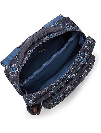 Mochila escolar rectangular kipling codie de poliéster reciclado estampado