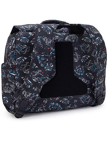 Mochila escolar rectangular kipling codie de poliéster reciclado estampado