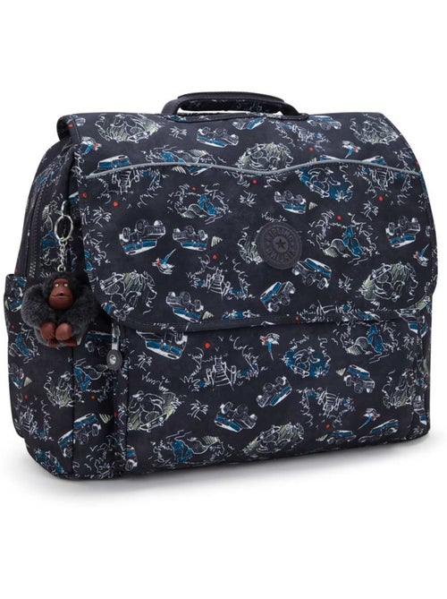 Mochila escolar rectangular kipling codie de poliéster reciclado estampado - Kiabi