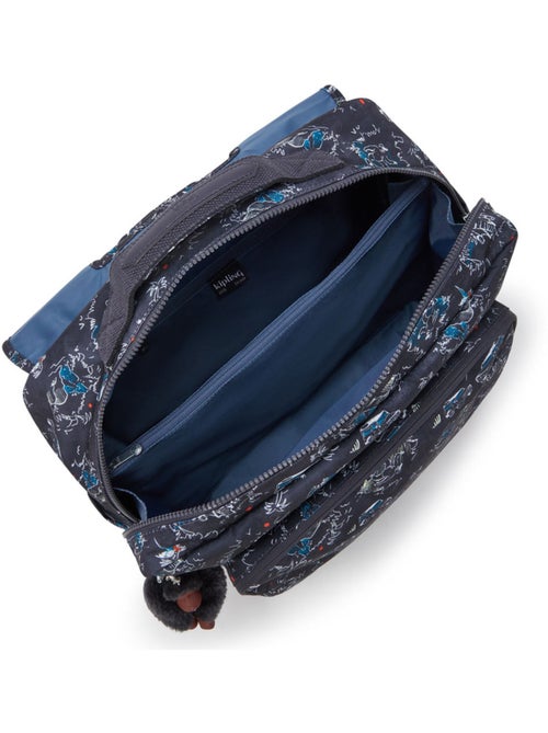 Mochila escolar rectangular kipling codie de poliéster reciclado estampado - Kiabi