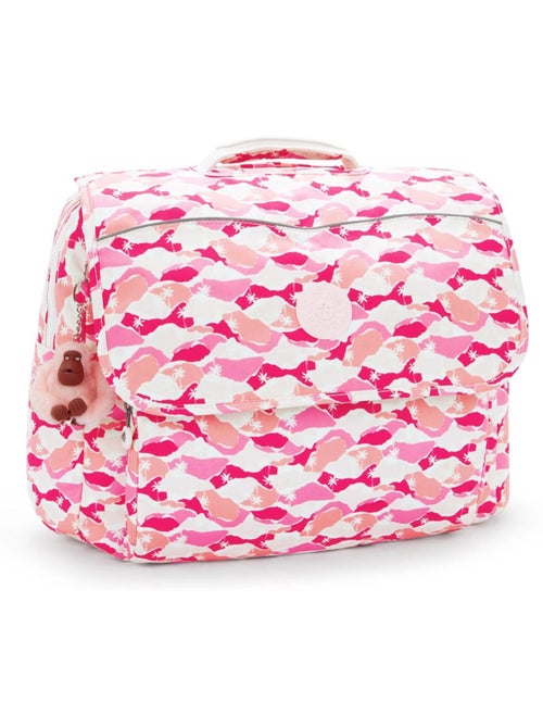 Mochila escolar rectangular kipling codie de poliéster reciclado pink palm - Kiabi Mochila escolar rectangular kipling codie de poliéster reciclado pink palm - Kiabi