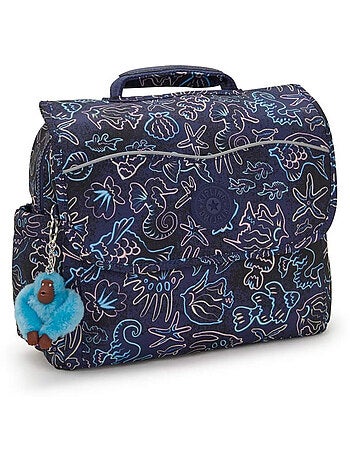 Mochila escolar rectangular 'kipling' codie s disco fish 30x25x12 cm