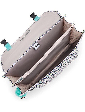 Mochila escolar rectangular kipling preppy coquillages 41 cm - 3 compartimentos
