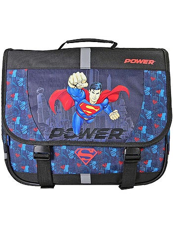 Mochila escolar rectangular superman – dc comics – 38 cm