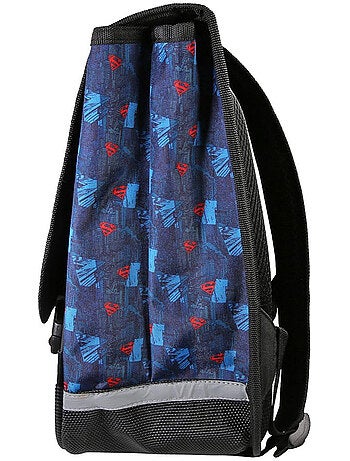 Mochila escolar rectangular superman – dc comics – 38 cm