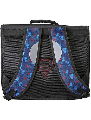 Mochila escolar rectangular superman – dc comics – 38 cm