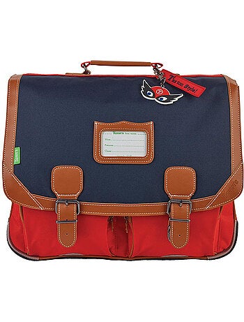 Mochila escolar rectangular tann's arthur 41 cm poliéster reciclado detalles reflectantes