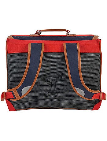 Mochila escolar rectangular tann's arthur 41 cm poliéster reciclado detalles reflectantes