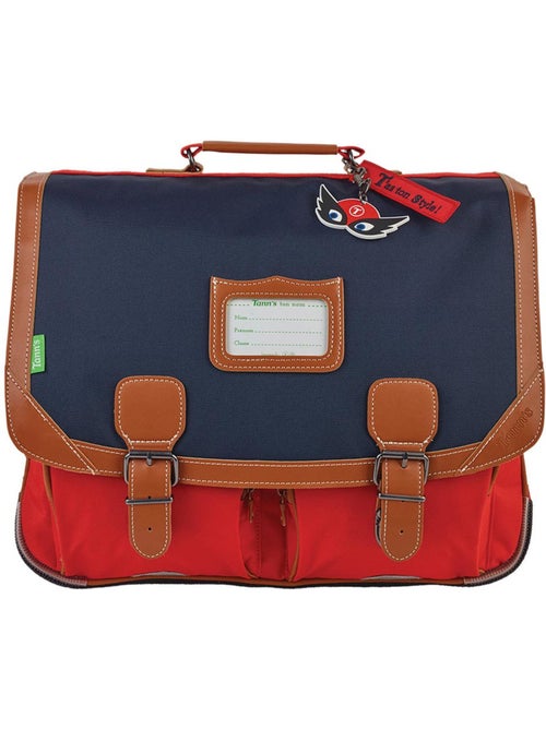 Mochila escolar rectangular tann's arthur 41 cm poliéster reciclado detalles reflectantes - Kiabi