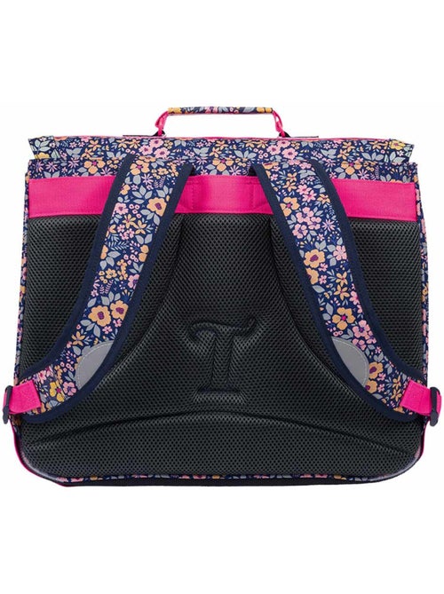 Mochila escolar rectangular tann's elena 41 cm estampado wax flúor rosa 2 compartimentos - Kiabi Mochila escolar rectangular tann's elena 41 cm estampado wax flúor rosa 2 compartimentos - Kiabi