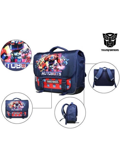 Mochila escolar rectangular transformers autobots 38 cm - Kiabi