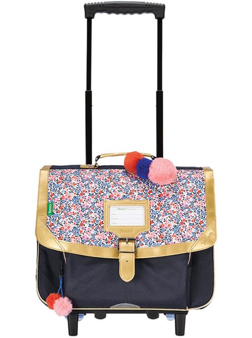 Mochila escolar rectangular trolley poliéster reciclado floral tann's antonia 38 cm - Kiabi Mochila escolar rectangular trolley poliéster reciclado floral tann's antonia 38 cm - Kiabi