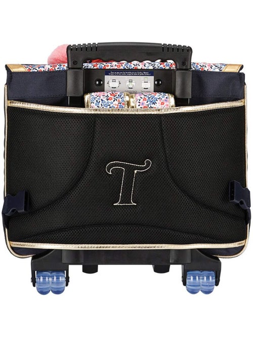 Mochila escolar rectangular trolley poliéster reciclado floral tann's antonia 38 cm - Kiabi Mochila escolar rectangular trolley poliéster reciclado floral tann's antonia 38 cm - Kiabi