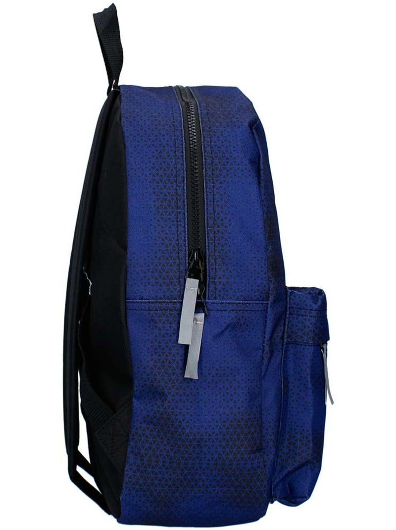 Mochila escolar skooter game on - forma estructurada - 39 cm Azul marino - Kiabi