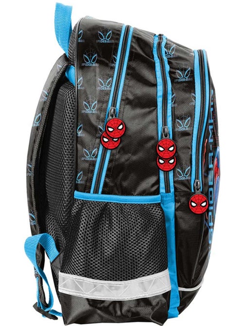 Mochila escolar spider-man con acabado sintético brillante paso - Kiabi