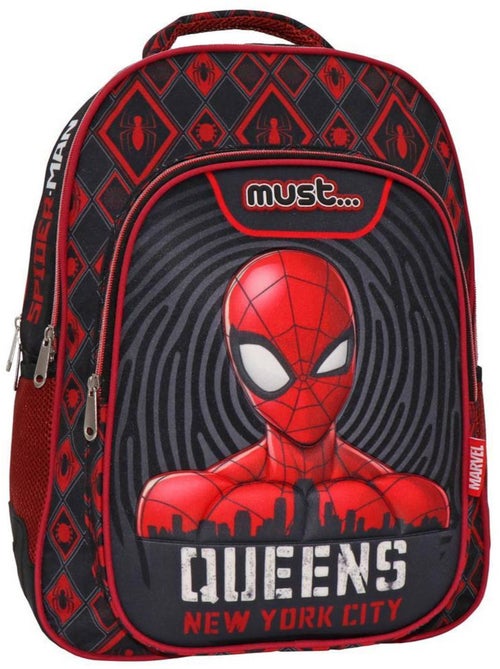 Mochila escolar spider-man new york city de 2 compartimentos 43 cm - Kiabi Mochila escolar spider-man new york city de 2 compartimentos 43 cm - Kiabi