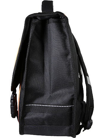 Mochila escolar Star Wars 38 cm niño negra y naranja 2 compartimentos