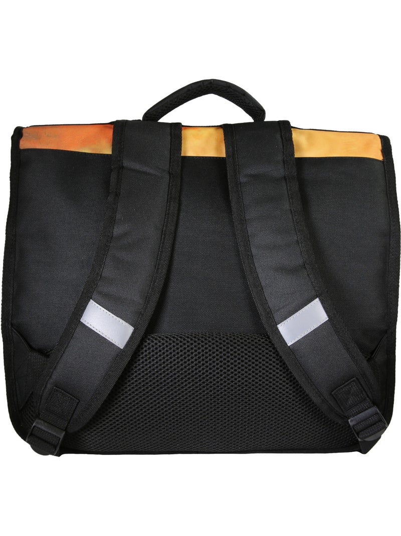 Mochila escolar Star Wars 38 cm niño negra y naranja 2 compartimentos Multicolor - Kiabi