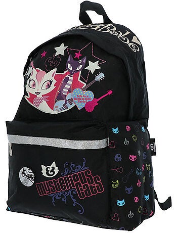 Mochila escolar sugar & babe mysterious cats pop-rock 45 cm
