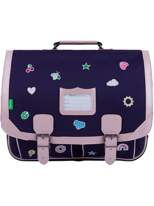 Mochila escolar tann’s joy 41 cm 2 compartimentos poliéster reciclado - Kiabi