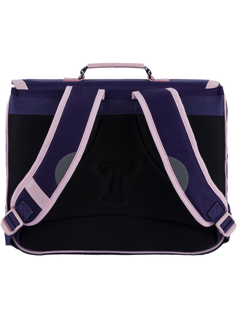 Mochila escolar tann’s joy 41 cm 2 compartimentos poliéster reciclado Violeta - Kiabi