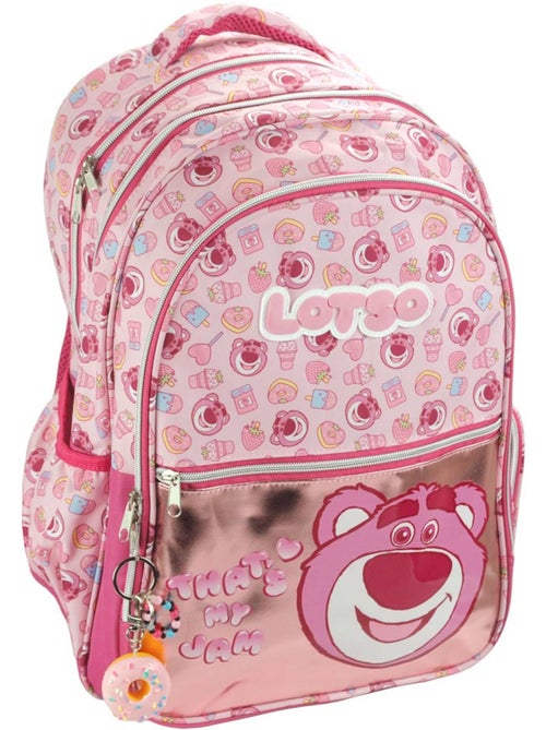Mochila escolar toy story lotso 27 l con doble compartimento con cremallera - Kiabi